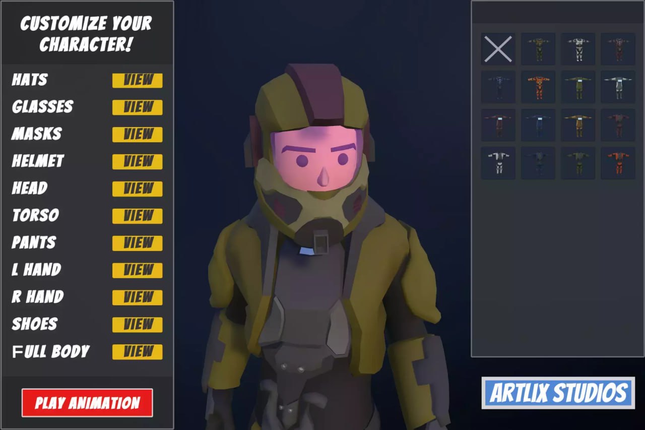 Customizable 3D Sci-Fi Characters Vol 1📱 - изображение 2